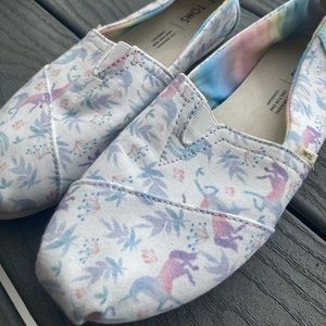 TOMS Unicorn slip-ons
